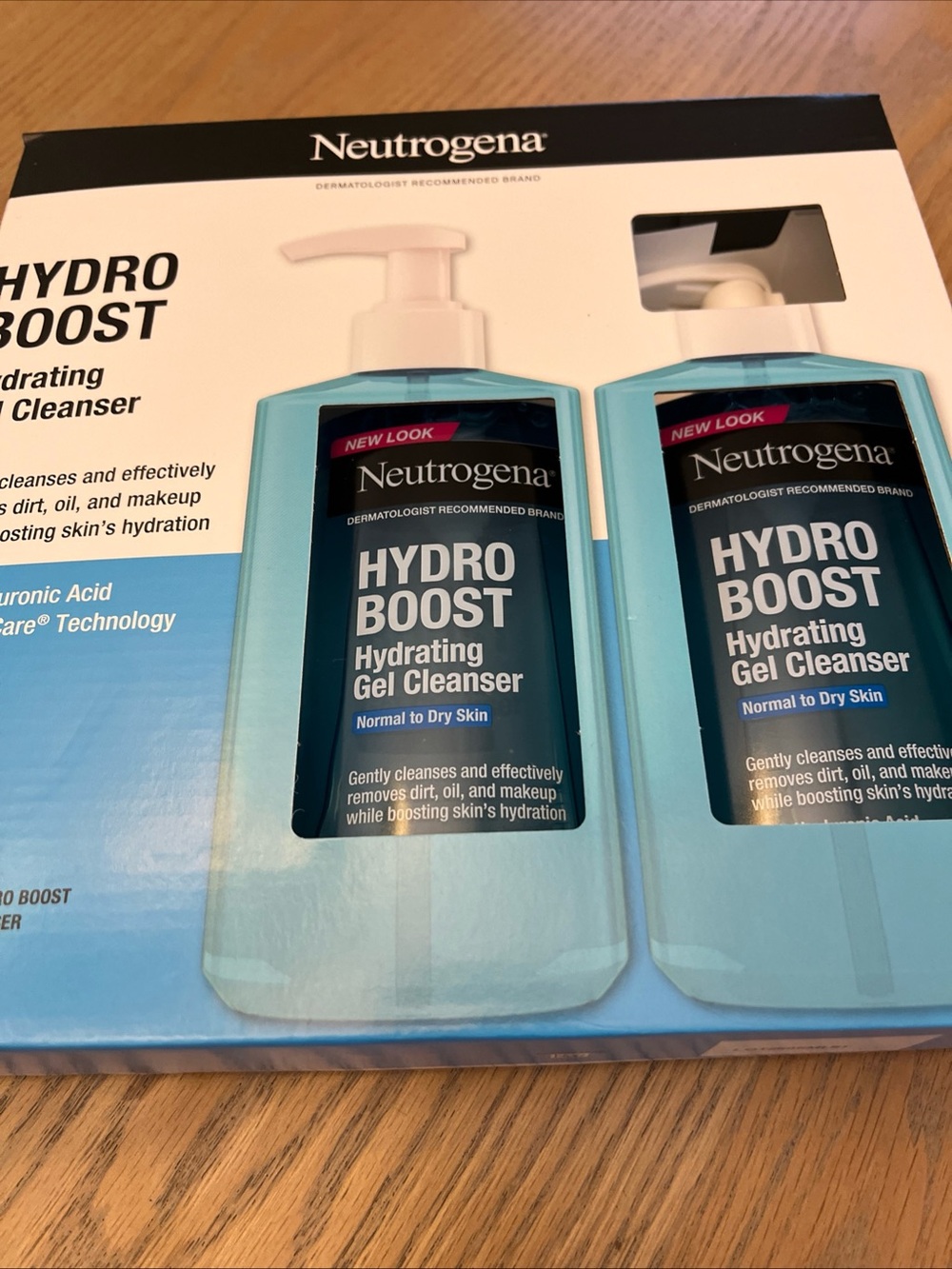 Neutrogena Hydro Boost Hydrating Gel Cleanser - 2 pack 12 oz